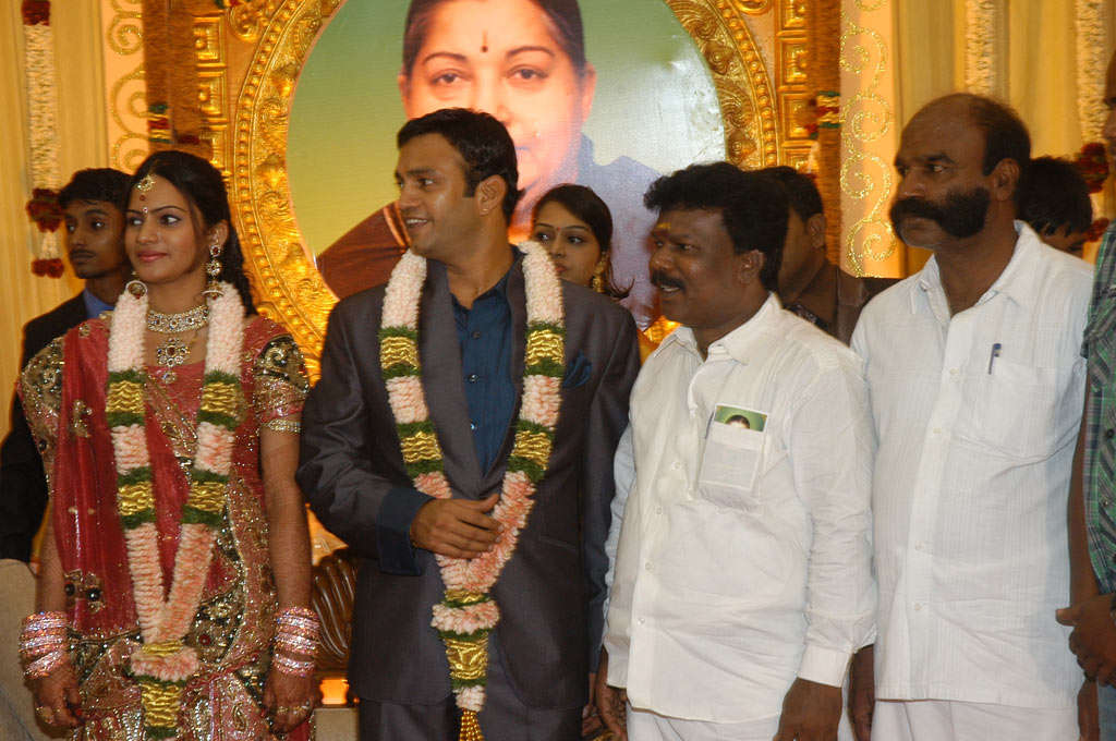 Actor Radharavi son wedding reception stills | Picture 40895